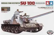 Tamiya 1/35 Russian Tank Destroyer SU-100 Plastic Model Kit