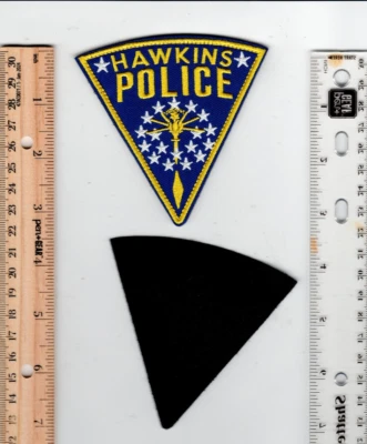 Hawkins Police hook/loop Patch Stranger Things New