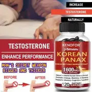 Korean Red Ginseng Extract 30 To 120 Capsules Ginseng Anti-fatigue Saponins