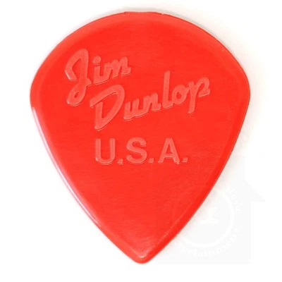 Jim Dunlop Jazz III Nylon Jazz Pick Set of 24 Nylon Jazz 3 Picks Nylon Red & Mus