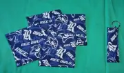 *NEW Handmade COASTERS SET and/or KEYCHAIN key ring RICE UNIVERSITY OWLS