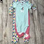 Carters 9 Months Cat Balloon Layette 3Pc NEW Footed Pants Footless Sleeper