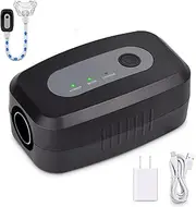 CPAP Cleaner Disinfector, Portable Mini CPAP Cleaning Machine CPAP Air Tubes Mask Respirator Cleaning Sanitizer, Suit for CPAP Machine Mask Hose Pipe Tube Accessories (Color : Black)