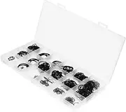 300pcs Set Carbon Steel Retaining Clip 18 Sizes C-clip for Engine Axle