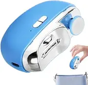 Electric Nail Clipper - Rechargeable Electric Nail File and Glow for Kids | 2 Speed Safety Manicure Pedicure Tool LED Light, Automatic Nail Trimmer for Home Use, Baby and Kids Nail Care