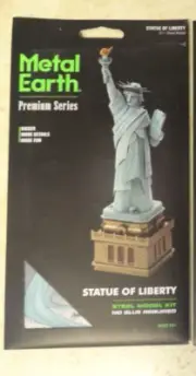 Fascinations Premium Series US STATUE OF LIBERTY 3D Metal Earth Model Kit PS2008