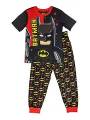 LEGO Batman Big Boys Pajamas Sleepwear Set Sizes 8, 10/12