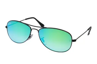 [P S] 全新正品 Ray Ban 太陽眼鏡 RB3362 Cockpit 002/4J 黑框綠色漸層反光鏡片