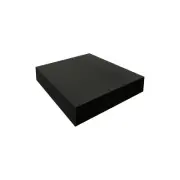 2" Thick 22" Long x 22" Wide Charcoal High Density Foam Square Charcoal Foam ...