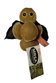 Giant Microbes MRSA Stuffed Plush Superbug Bacteria Biology Science Infection