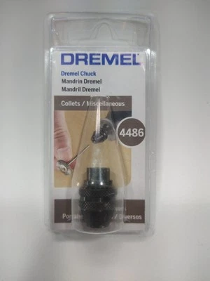 NEW Dremel 4486 Keyless Chuck, ideal for 1/32” (0.8mm) to 1/8” (3.2mm) Shank