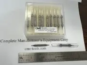 10pcs 1/32” double end Solid Carbide End Mills 4 flute 1006-132DE