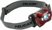 Pelican 2760C Headlamp Gen 3 289 Lumens LED AAA (3) Red