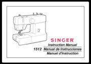 Singer Promise II 1512 Sewing Machine User Guide Instructions Printed 68 Pages