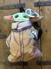 Mandalorian Star Wars The Child Baby Yoda Plush Pillow Backpack Knapsack NEW