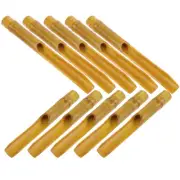 10Pcs Decor Garden Bamboo Wind Chime Pipe Wind Chime Parts Craft