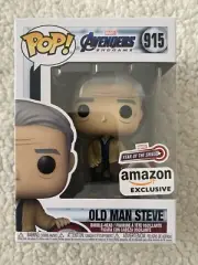 FUNKO POP! AMAZON EXCLUSIVE AVEGERS ENDGAME OLD MAN STEVE NEW IN BOX #915