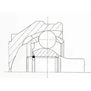 Loebro 302963 Joint kit For Select 91-10 Volkswagen Models (for: Volkswagen)