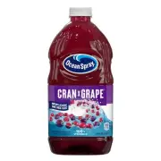Ocean Spray Juice, Cranberry Grape, 64 Fl Oz Bottle 64 (Pack of 1)