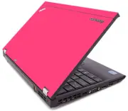 HOT PINK Vinyl Lid Skin Cover Decal fits IBM Lenovo ThinkPad X220 X230 Laptop