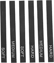 KALLORY 6pcs Compressed Charcoal Sticks Sketching Charcoals Set for Artists Students Beginners
