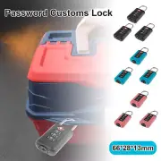 3Pcs Luggage Locks 3 Digit Travel Combination Locks Portable Small Padlocks
