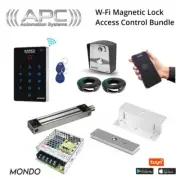 APP Access Control WiFi Smart Keypad Bundle Front Door OR Gate Magnetic Lock Kit