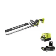 Ryobi RY18HT55A-0 Hedge Trimmer 18V ONE+ Battery 55cm 24mm 1350 rpm Kit 2.0 Ah