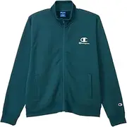 [Champion] TECH Weave(R) Terry Zip Sweatshirt C3-BS020 Men's Sweatshirt, Long Sleeve, 100% Polyester, Quick Drying, Stretch, Rubber Print