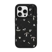 iPhone 16 Pro Impact Ring Stand Case MagSafe Compatible MUSHROOM FLORAL