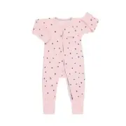 BONDS ZIP WONDERSUIT POODLETTE PINK TERRY SZ 3 FREE POST BNWT (H11
