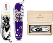 VICTORINOX Sengoku Sumi-e Climber Masamune Date Multifunctional tool Knife Japan