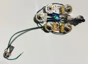 Rickenbacker 5-Control Guitar Harness- w/Mono Output, SoZo and Seacor Tone Caps
