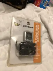Guy LeMond Bicycle 8 Function Computer Speedometer Odometer Etc Factory Sealed