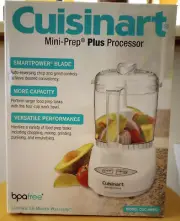 Cuisinart Mini-Prep Plus 4-Cup Food Processor ~White~ CGC-4WPC.