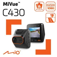 在飛比找momo購物網優惠-【Mio】MiVue C430 1080P GPS測速 動態