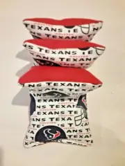 4 Cornhole Bag Set Corn Hole Houston Texans RD