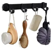 Magnetic Hook Rack Kitchen Tool Hanger Organizer -Adjustable Hook Rail -