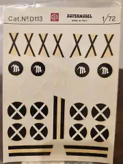 1/72 Aircraft Model Decals