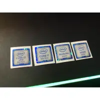 在飛比找蝦皮購物優惠-萊特 電腦精品 INTEL CPU 效能貼紙 8代 CORE