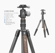 【Leofoto USA】Leofoto LX-225CT + XB-32Q Reversible Travel Tripod with Ball Head