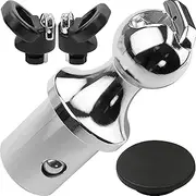 Fexhull 60618 Puck System Gooseneck Hitch Kit, 2-516-Inch Tow Ball, Fit for Dodge Ram Pickup 35002500 3500 2013-2021, 30,000 lbs GTW, 7,500 lbs. 97002001