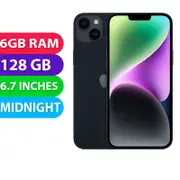 Apple iPhone 14 Plus (128GB, Midnight) Australian Stock - Used (Excellent)