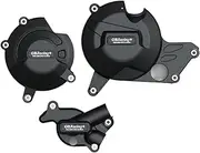 Engine Timing Part Covers Black Motorcycle Engine Cover Protection Case for Suzuki SV650 2015-2023 SV650X DL650 V-Strom 2017-2023 Engine Guards Starter Cover