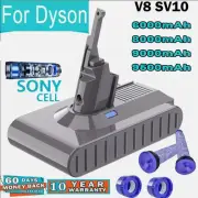 9500mAh 21.6V Li-ion Vacuum Battery For Dyson V8 SV10 Absolute Animal /Filters