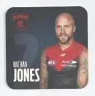 2017 Nathan Jones AFL Melbourne Demons Card Coaster Rare