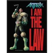 Anthrax I Am The Law Patch Official Thrash Metal