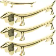 4 Pcs Chopstick Basket Holder Dachshund Rest Elegant Spoon Rack