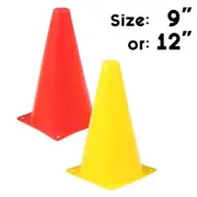 Morgan Sports - Training Markers - Soccer Rugby Fitness Witches Hat Cones