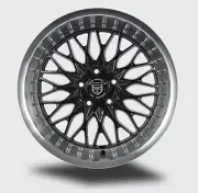 GWG NS5 17 inch Black Chrome Rim fits MERCEDES R500 2006 - 2007